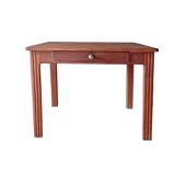 Art Deco desk or side table from the 1930s, vintage, solid wood