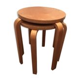Tabourets by Alvar Aalto , E60 Scandinavian vintage