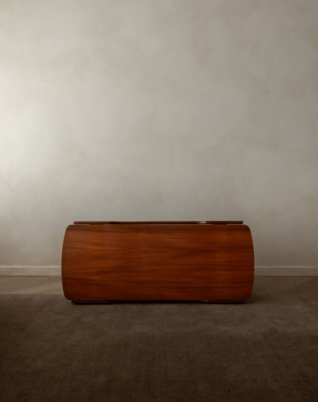 Vintage Teak Coffee Table Louis van Teeffelen Attributed Reversible Top