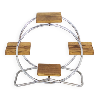 1930s Bauhaus Flower Stand by Hynek Gottwald, Czechoslovakia