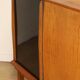 Vintage side table with sliding doors, 1960