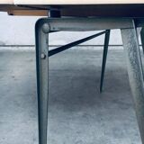 Dutch Industrial Desk attributed to Wim Rietveld for Ahrend De Cirkel, Netherlands, 1960s