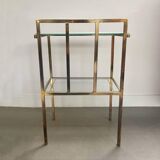 Set of two midcentury side tables, Marc Duplantier (attr.), France