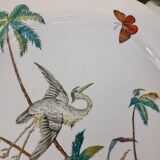 6 Palms Plate Egret Copeland