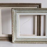Old patinated frame