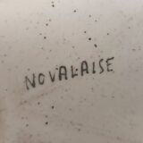 Vintage Fat Lava Ceramic Vase