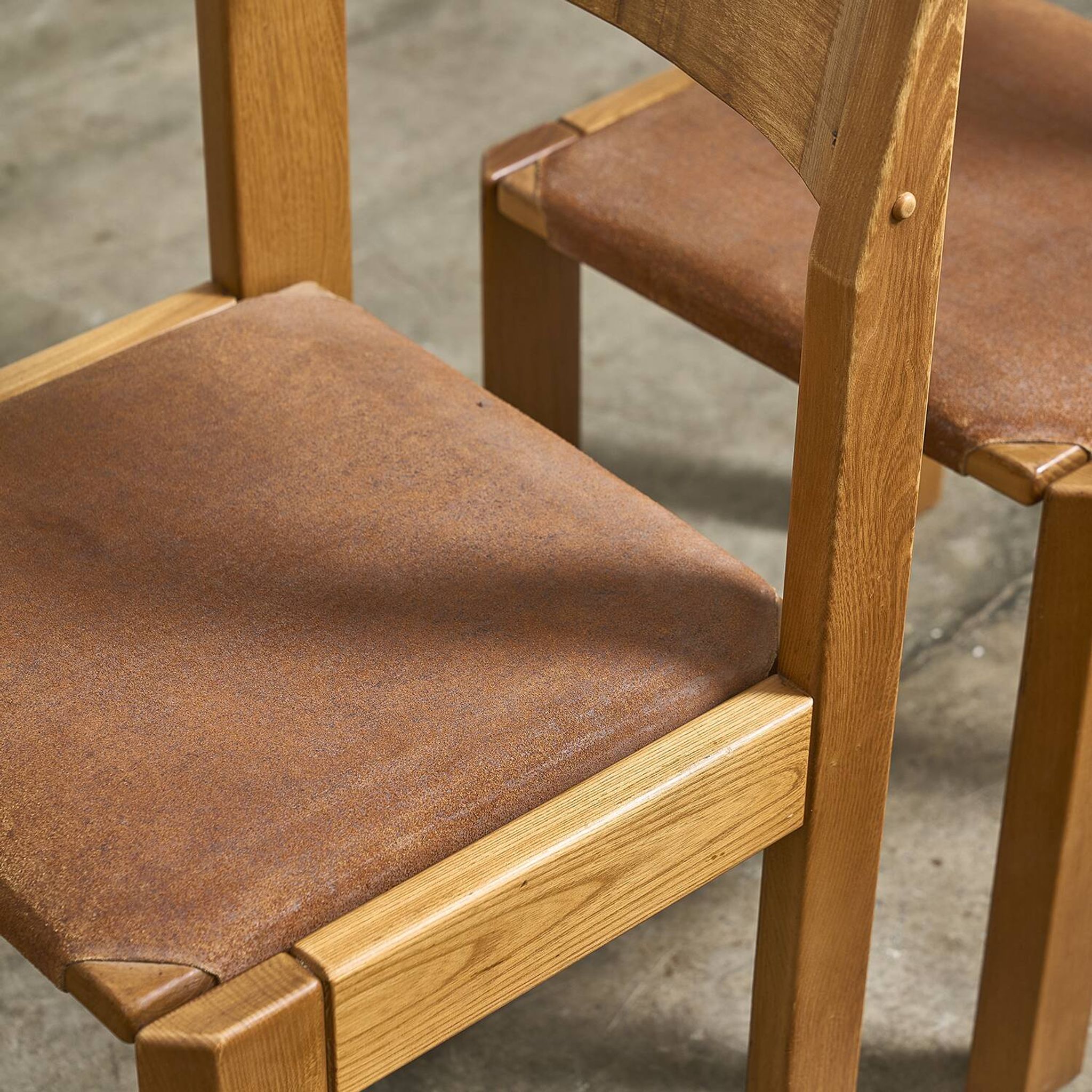6 dining chairs by Luigi Gorgoni for Roche Bobois