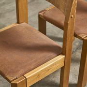 6 dining chairs by Luigi Gorgoni for Roche Bobois