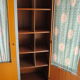 Armoire d'école vintage
