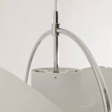 Vintage Danish Mid Century Louis Weisdorf White "Multi Lite" Pendant, 1960s