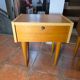 Pair of oak bedside tables from the 1960s.