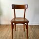 Thonet bistro chair in curved wood early twentieth century