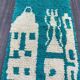 Tapis de couloir artisanal 300cmx70cm