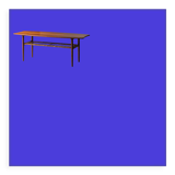 Table basse 'Planche de surf' en bois de teck avec étagère à magazines, design hollandais, années 1960