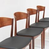 Set of 4 Danish chairs Jydsk Mobelindustri, 1960s
