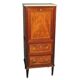 18th century small secretary of lady louis xvi in mahogany