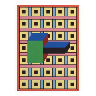 Lithograph by Nathalie du Pasquier