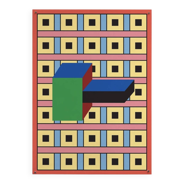 Lithograph by Nathalie du Pasquier