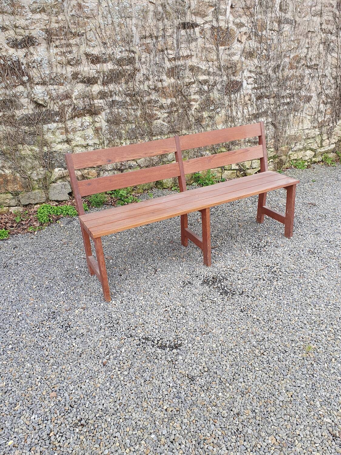 Banc en bois