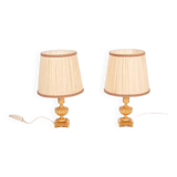 1970s Pair of table lamps by Sciolari, Italy