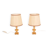 1970s Pair of table lamps by Sciolari, Italy