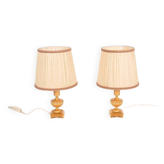 1970s Pair of table lamps by Sciolari, Italy