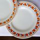 4 flat plates in iron earth of the Salins model Lucette 210831
