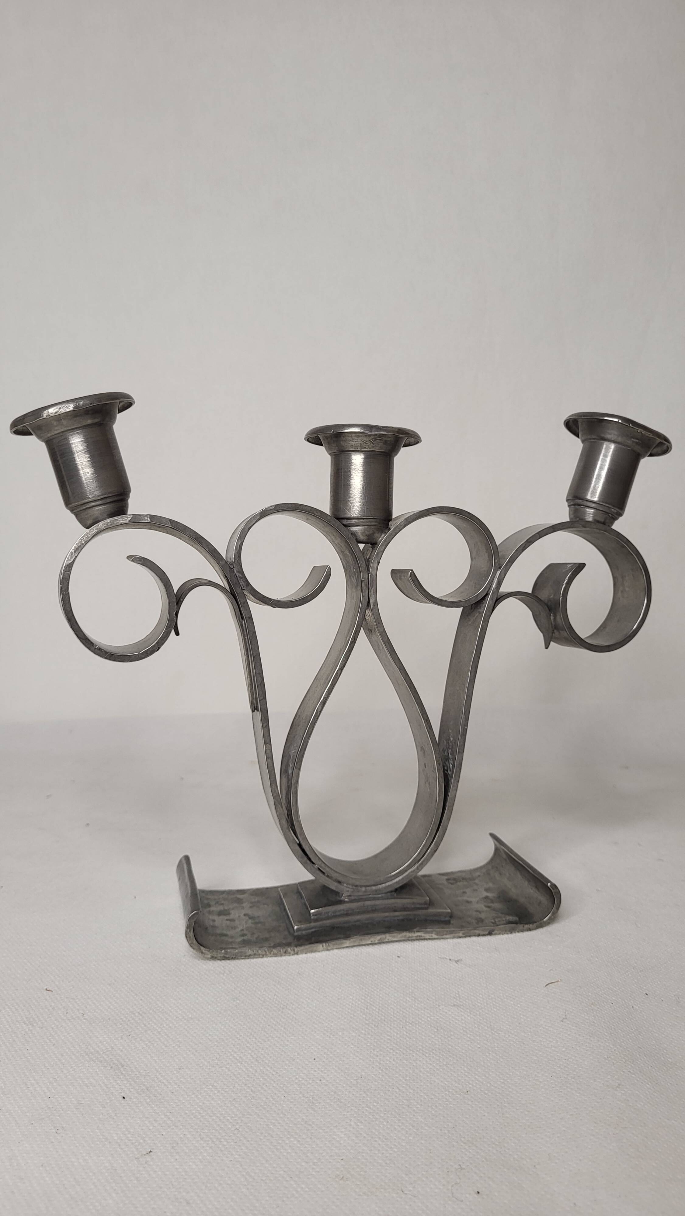 Art Deco candlesticks Delavan Paris