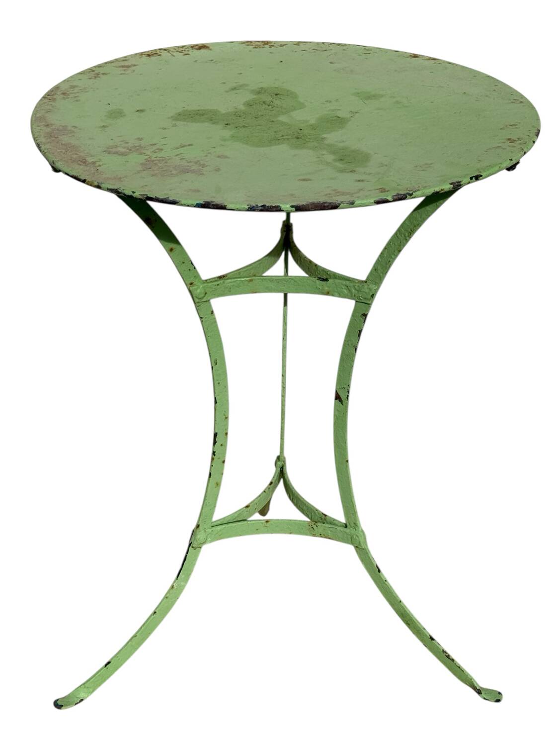 Wrought iron gueridon, France 1900