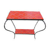Forged iron coffee table 1950