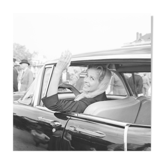 Silver photo black and white baryta paper ilford 310g 1910 50x50cm PINUP Recent print