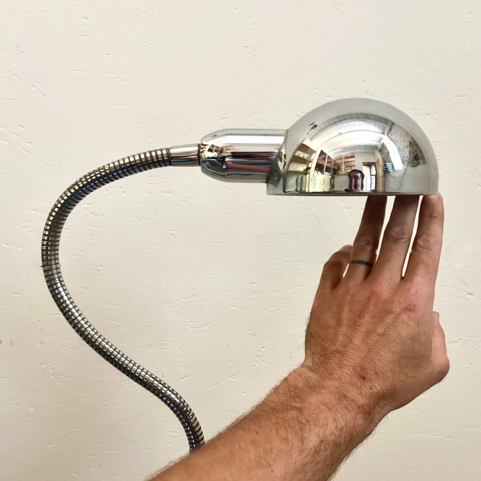 Lampe de bureau Jumo chromée 1950