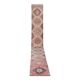 Vintage Turkish hallway rug 86x755 cm
