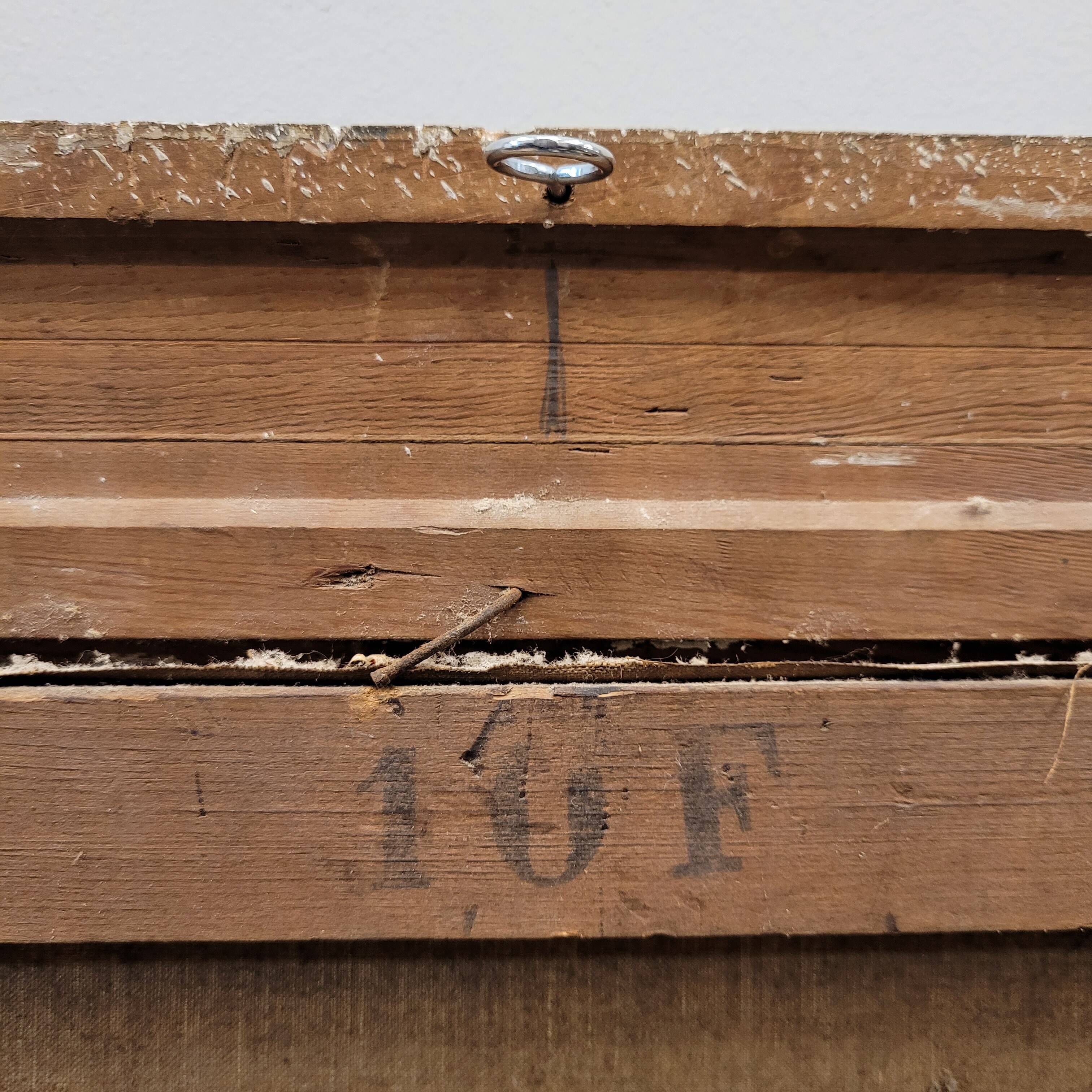 Oil on the link “Vista urbana en invierno”, Firmado “Henry Savoye”, pps. s. XX - France