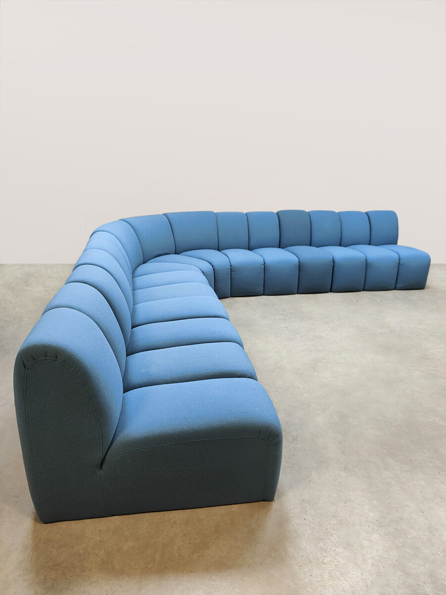 Rare Dutch vintage design modular 'Mississippi' sofa Pierre Paulin Artifort