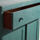 Antique Emerald Green Bedroom Chest of Drawers (c.1920) #4