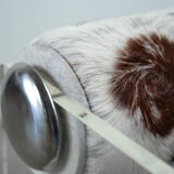 1970s French plexiglass lounge chair