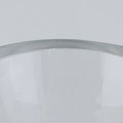 Vase vintage en verre en forme de bambou