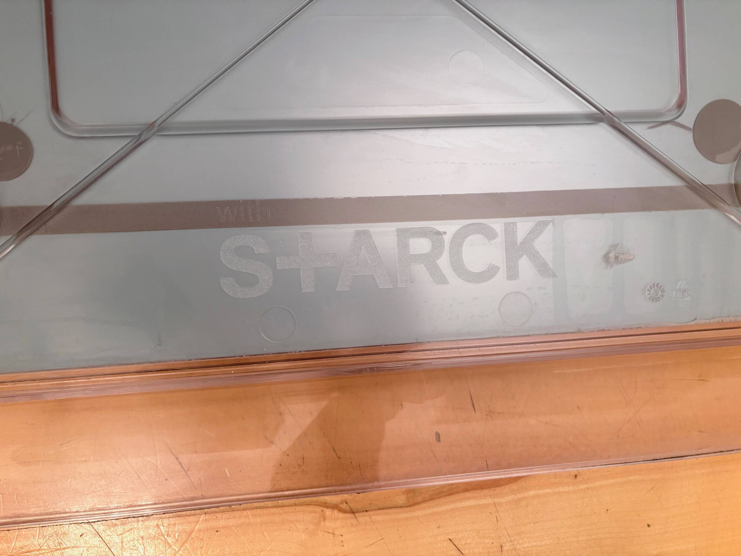 Francois Ghost mirror designed by Philippe Starck, Kartell, Italy