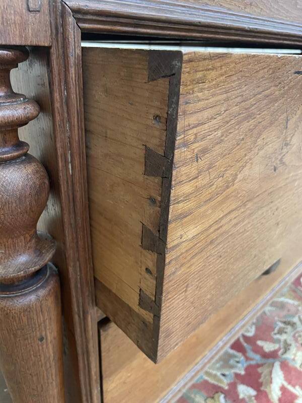 Sideboard - Louis Philippe period oak craft furniture