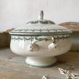 Ironstone soup tureen St Amand model Ney