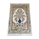 Tapis Persan Ghoum en soie 100% - 100x143cm