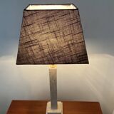 Vintage travertine lamp from the 70s