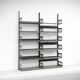 Painted Meta Triennale Bookcase attributed to Lips Vago, Italy, 1954
