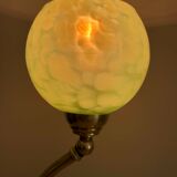 Old articulated bedside lamp