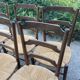 6 oak chairs