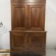 Two-body buffet in solid walnut, Louis Philippe style, 19th century.