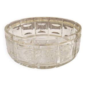 Ancien saladier en cristal
