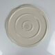 Cake or serving dish barbotine Salins, fruit pattern