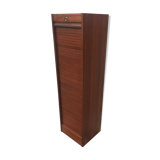 Simple mahogany notary filing cabinet